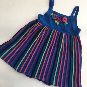 Hanna Andersson crochet knot twirl dress jumper